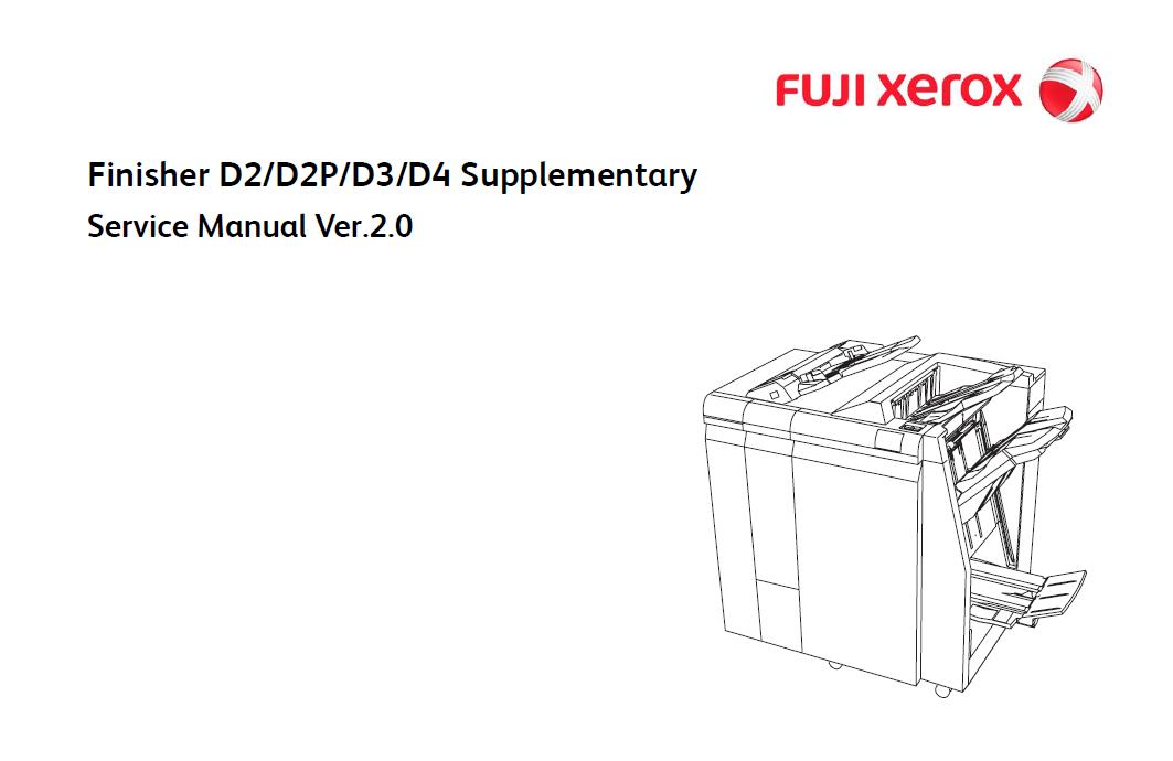 Fuji Xerox Finisher D2/D2P/D3/D4 Supplementary Service Manual