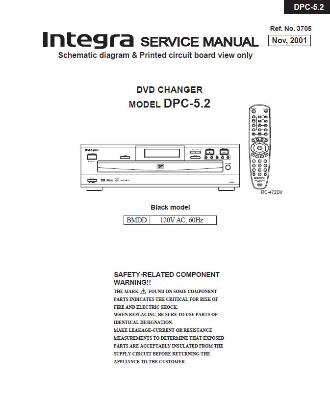 Integra DPC-5.2 Service Manual