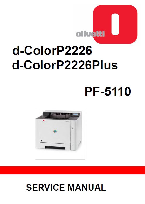 Olivetti d-ColorP2226/d-ColorP2226Plus Service Manual