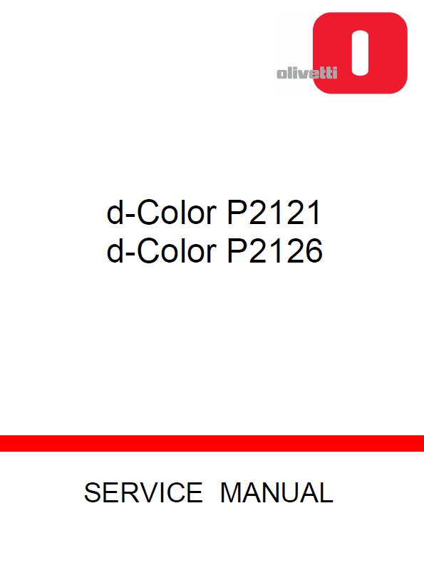 Olivetti d-Color P2121/d-Color P2126 Service Manual