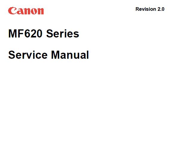 Canon MF621Cn/MF623Cn/MF624Cw/MF626Cn/MF628Cw Service Manual