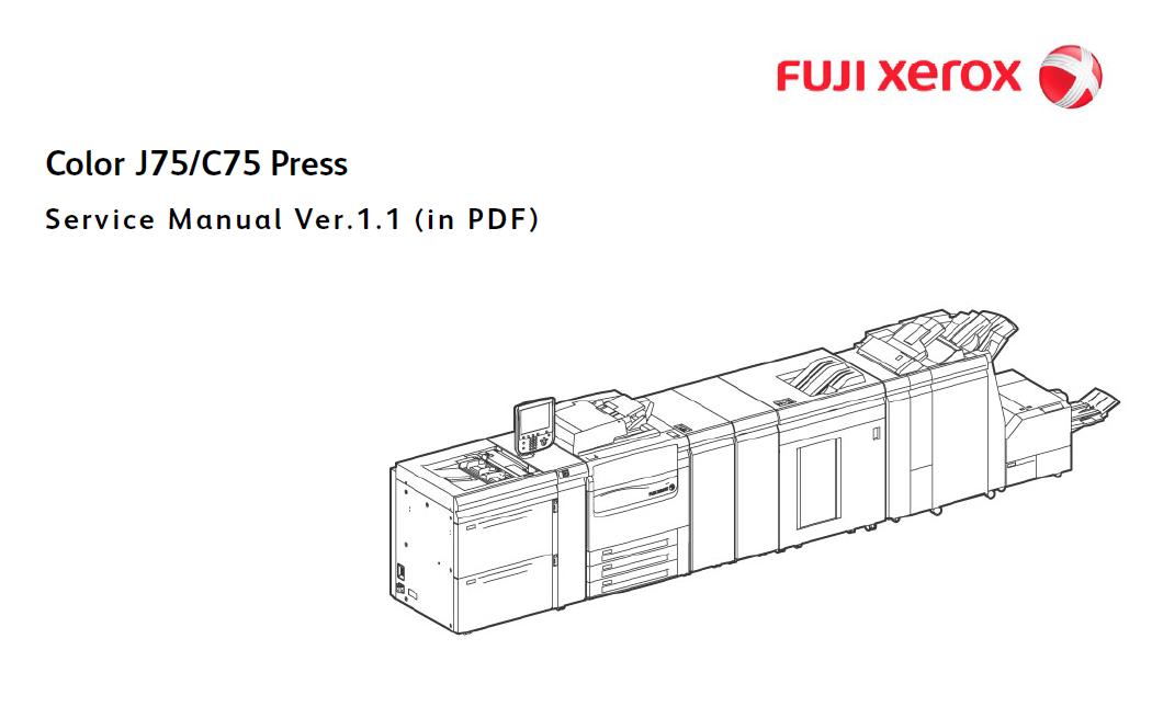 Fuji Xerox Color C75/J75 Press Service Manual