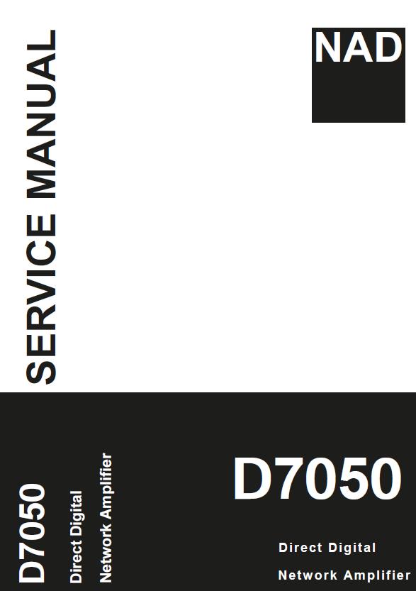 NAD D7050 Service Manual