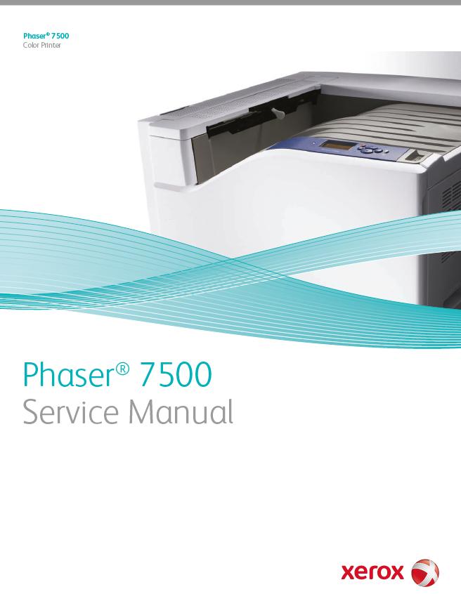 Xerox Phaser 7500 Service Manual