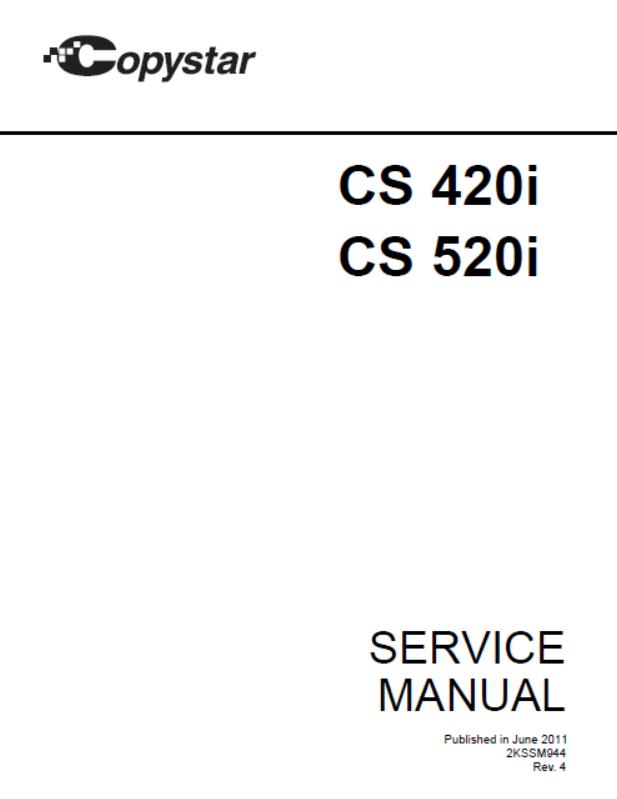 Copystar CS-420i/CS-520i Service Manual