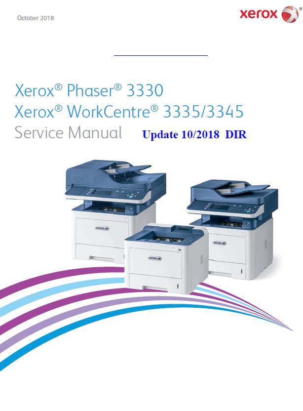 Xerox WorkCentre 3335/WorkCentre 3345/Phaser 3330 Service Manual