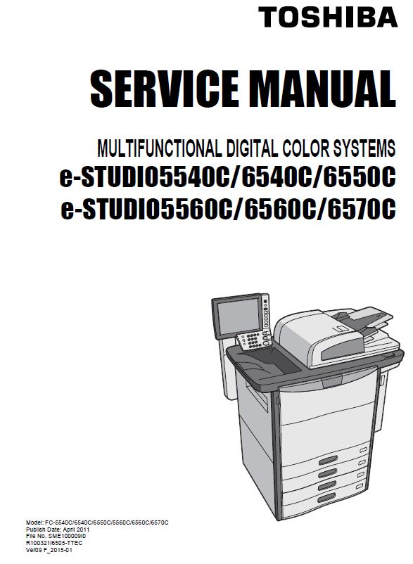 Toshiba e-STUDIO 5540C/5560C/6540C/6550C/6560C/6570C Service Manual
