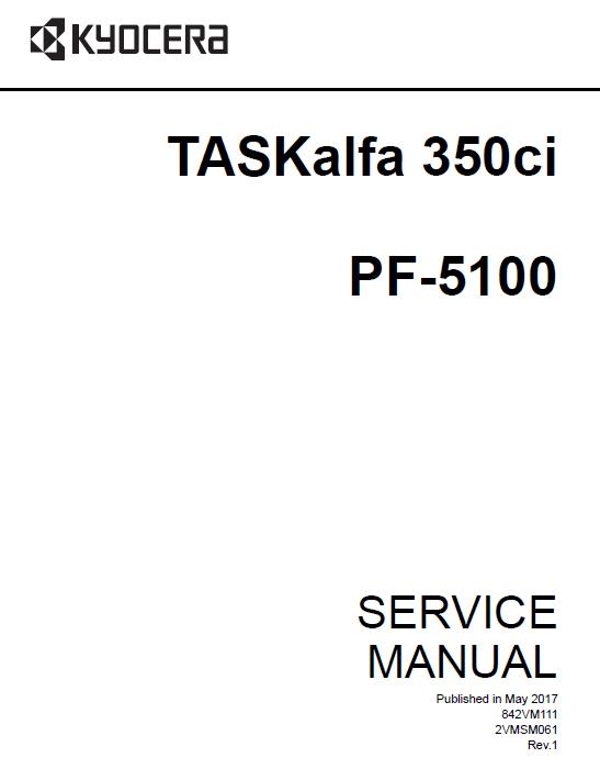 Kyocera TASKalfa 350ci Service Manual