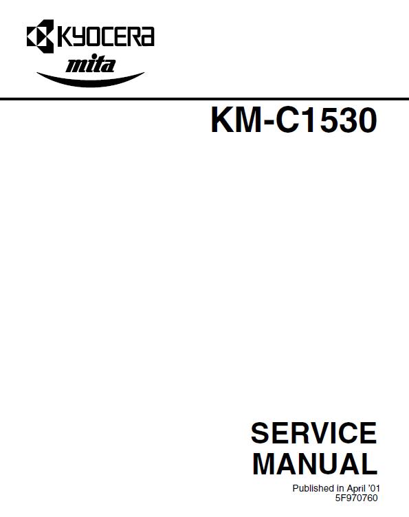 Kyocera KM-C1530 Service Manual