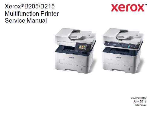 Xerox B205/B215 Service Manual