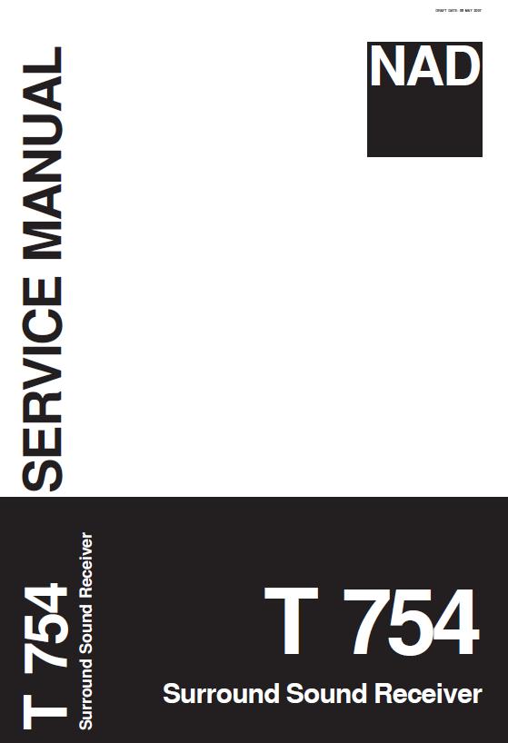 NAD T774 Service Manual