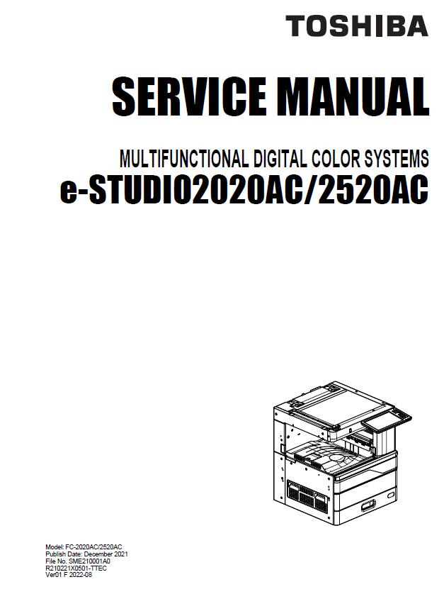 Toshiba e-STUDIO 2020AC/2520AC Service Manual