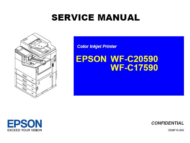 Epson WF-C17590/C20590 Service Manual