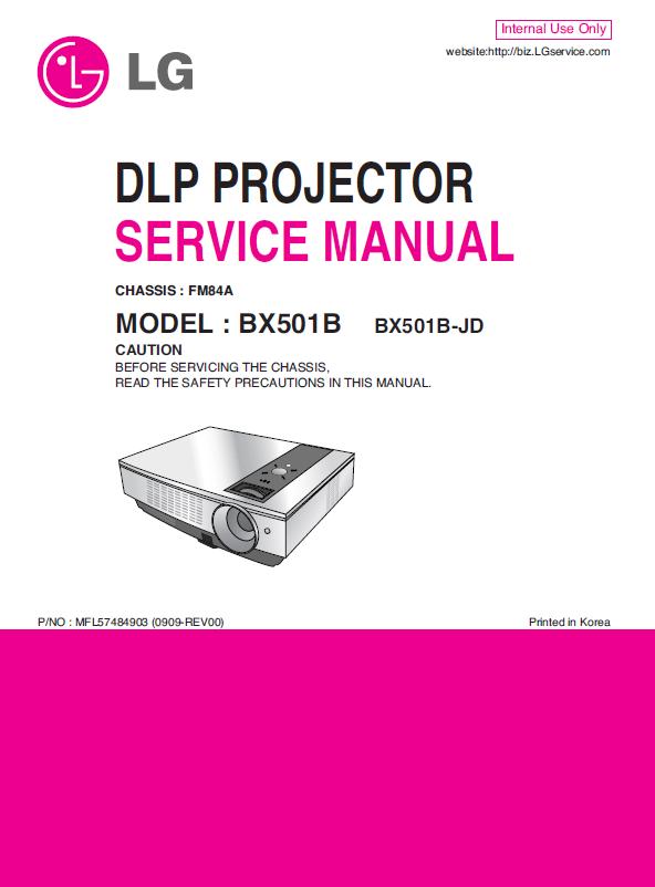 LG BX501B Service Manual