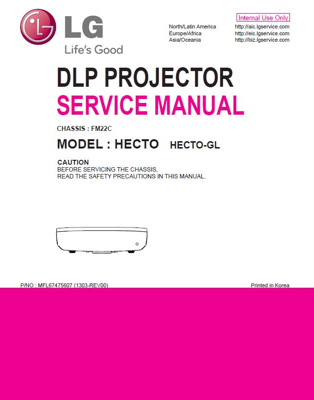 LG HECTO Service Manual