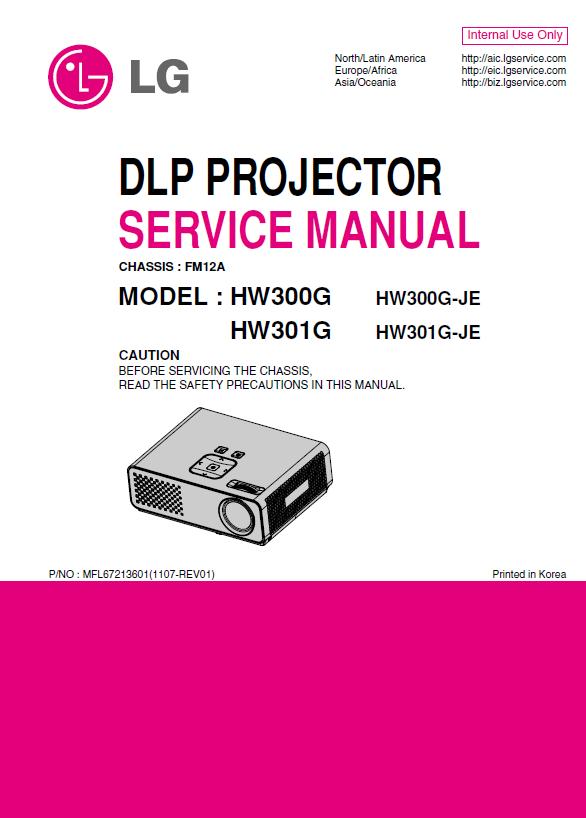 LG HW300G/HW301G Service Manual