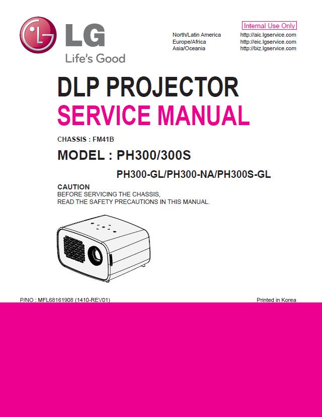 LG PH300/PH300S Service Manual
