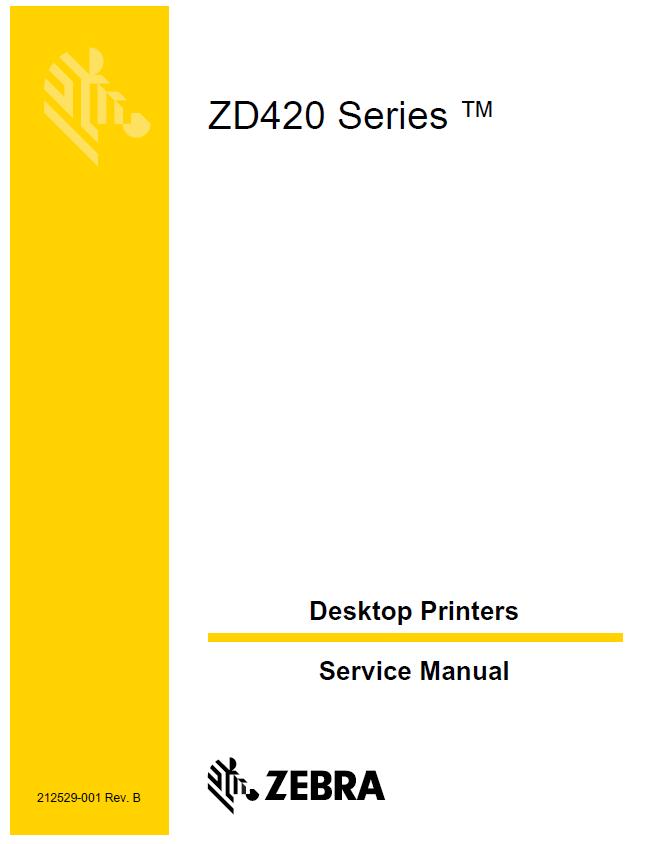 ZEBRA ZD420 Series Service Manual