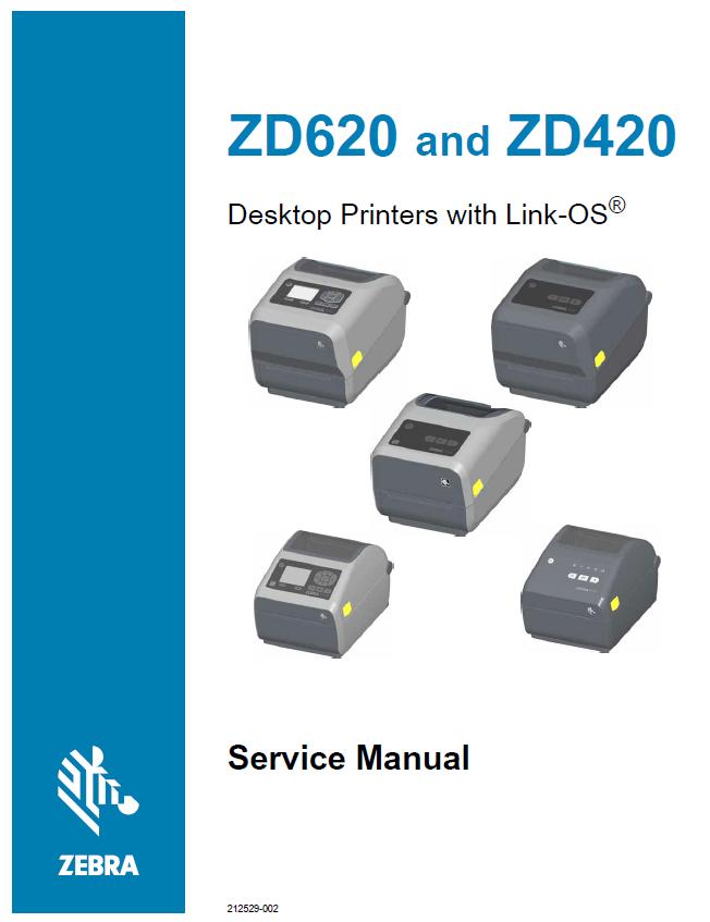 ZEBRA ZD420/ZD620 Service Manual