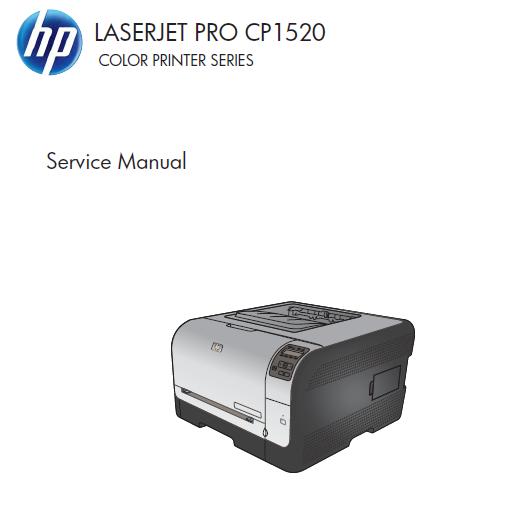 HP LaserJet Pro CP1520/HP Color LaserJet CP1525n/HP Color LaserJet CP1525nw Service Manual