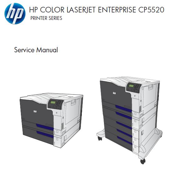 HP Color LaserJet Enterprise CP5520/HP Color LaserJet CP5525n/dn/xh Service Manual