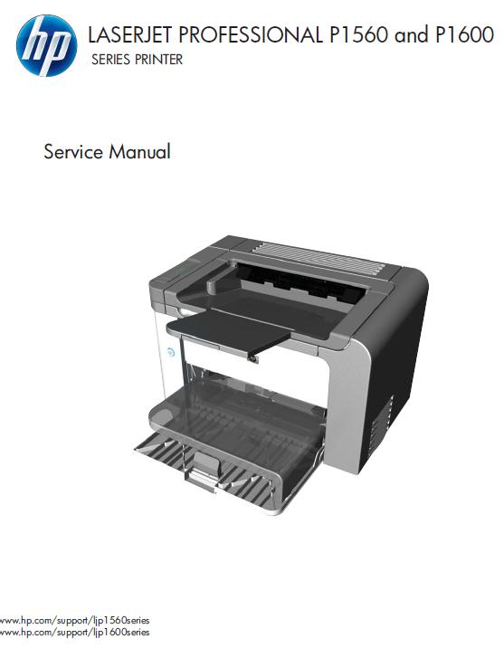 HP LaserJet Professional P1560 series/LaserJet Professional P1600 series Service Manual