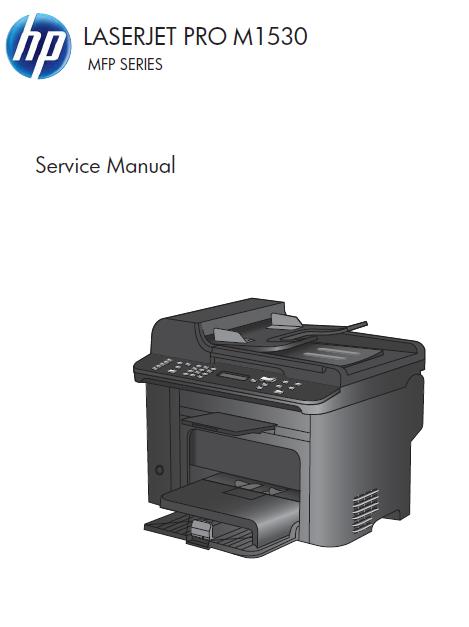 HP LaserJet Pro M1530 MFP/HP LaserJet Pro M1536dnf MFP Service Manual