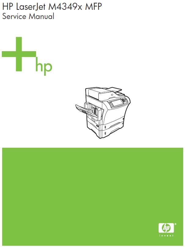 HP LaserJet M4349x MFP Service Manual
