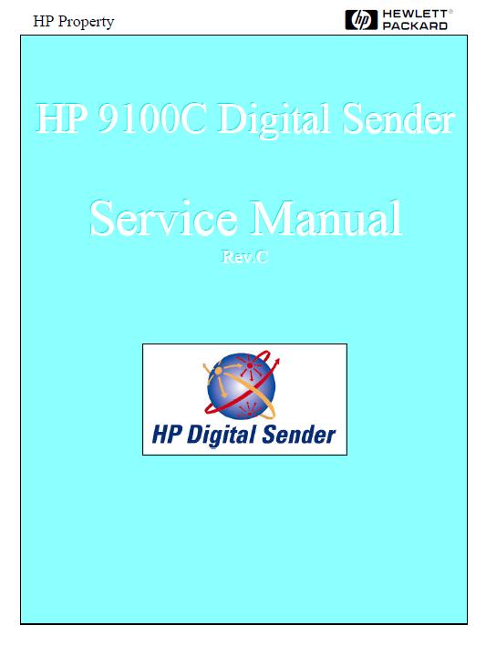 HP 9100C Digital Sender Service Manual