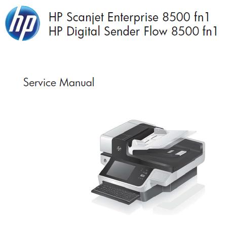 HP Digital Sender Flow 8500 fn1/HP Scanjet Enterprise 8500 fn1 Service Manual