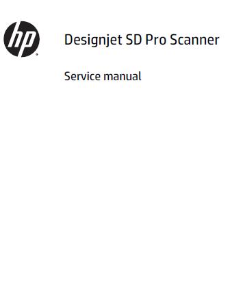 Designjet SD Pro Scanner Service Manual