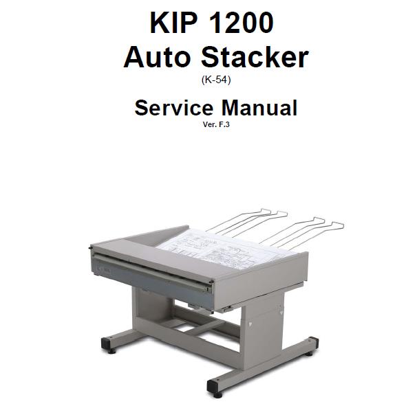 KIP 1200 Auto Stacker Service Manual
