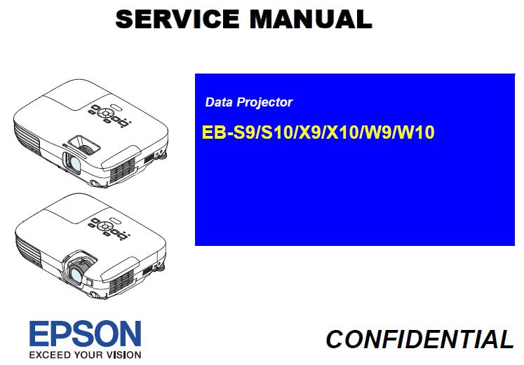 Epson EB-S9/S10/X9/X10/W9/W10 Service Manual