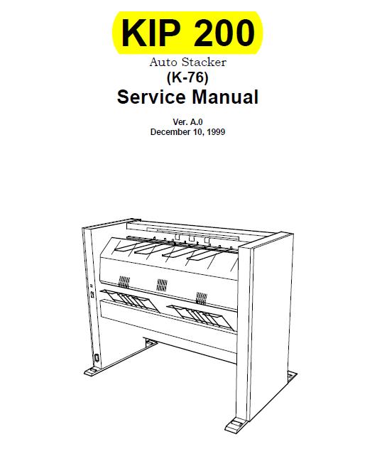 KIP 200 Service Manual