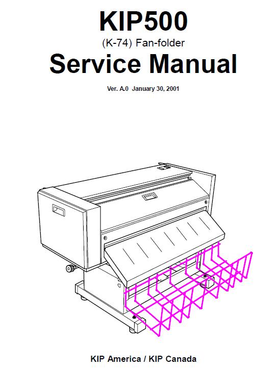 KIP 500 Service Manual