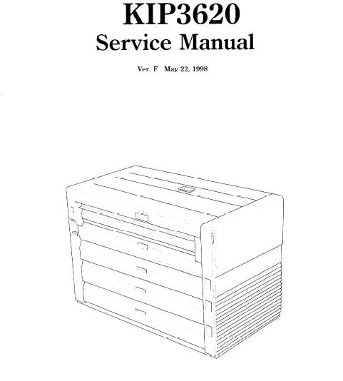 KIP 3620 Service Manual