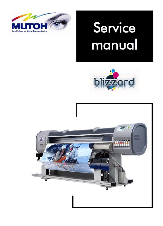 Mutoh Blizzard Service Manual