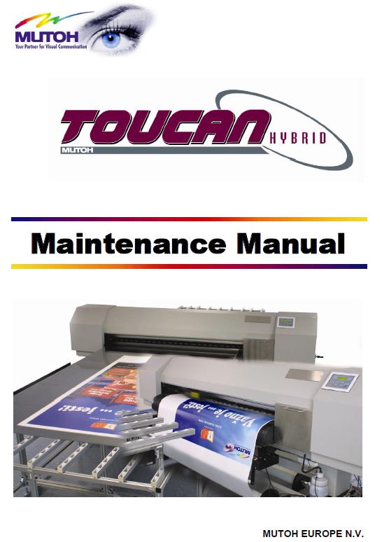 Mutoh Toucan Hybrid Service Manual
