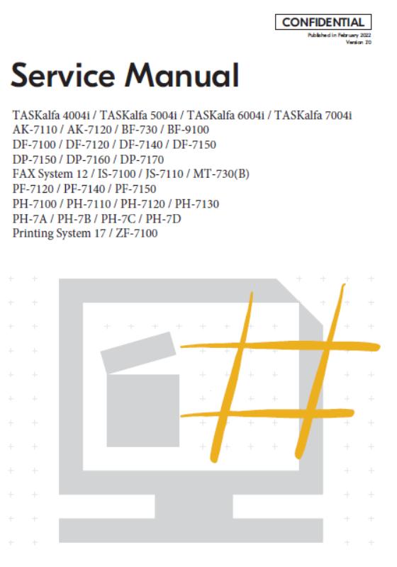 Kyocera TASKalfa 4004i/TASKalfa 5004i/TASKalfa 6004i/TASKalfa 7004i Service Manual