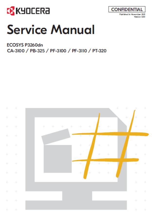 Kyocera ECOSYS P3260dn Service Manual