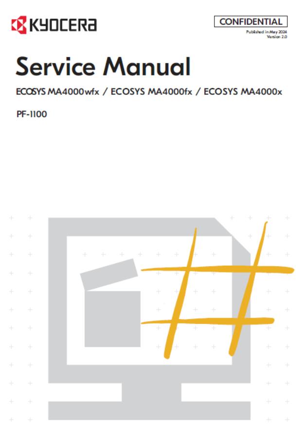 Kyocera ECOSYS ECOSYS MA4000wfx/ECOSYS MA4000fx/ECOSYS MA4000x Service Manual