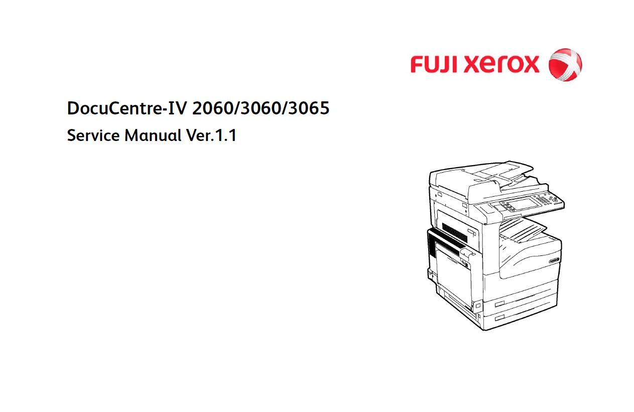 Fuji Xerox DocuCentre-IV 2060/3060/3065 Service Manual