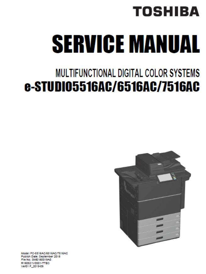 Toshiba e-STUDIO 5516AC/6516AC/7516AC Service Manual