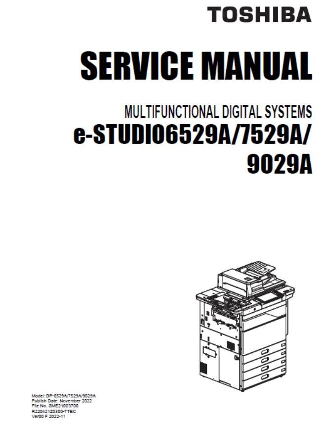 Toshiba e-STUDIO 6529A/7529A/9029A Service Manual