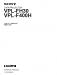 Sony VPL-FH30/F400H Service Manual