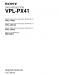 Sony VPL-PX41 Service Manual