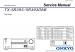 Onkyo TX-SR393/SR393DAB Service Manual