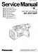 Panasonic AG-DVC80P Service Manual