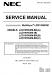 NEC MultiSync LCD195WXM Service Manual