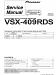 Pioneer VSX-409RDS Service Manual